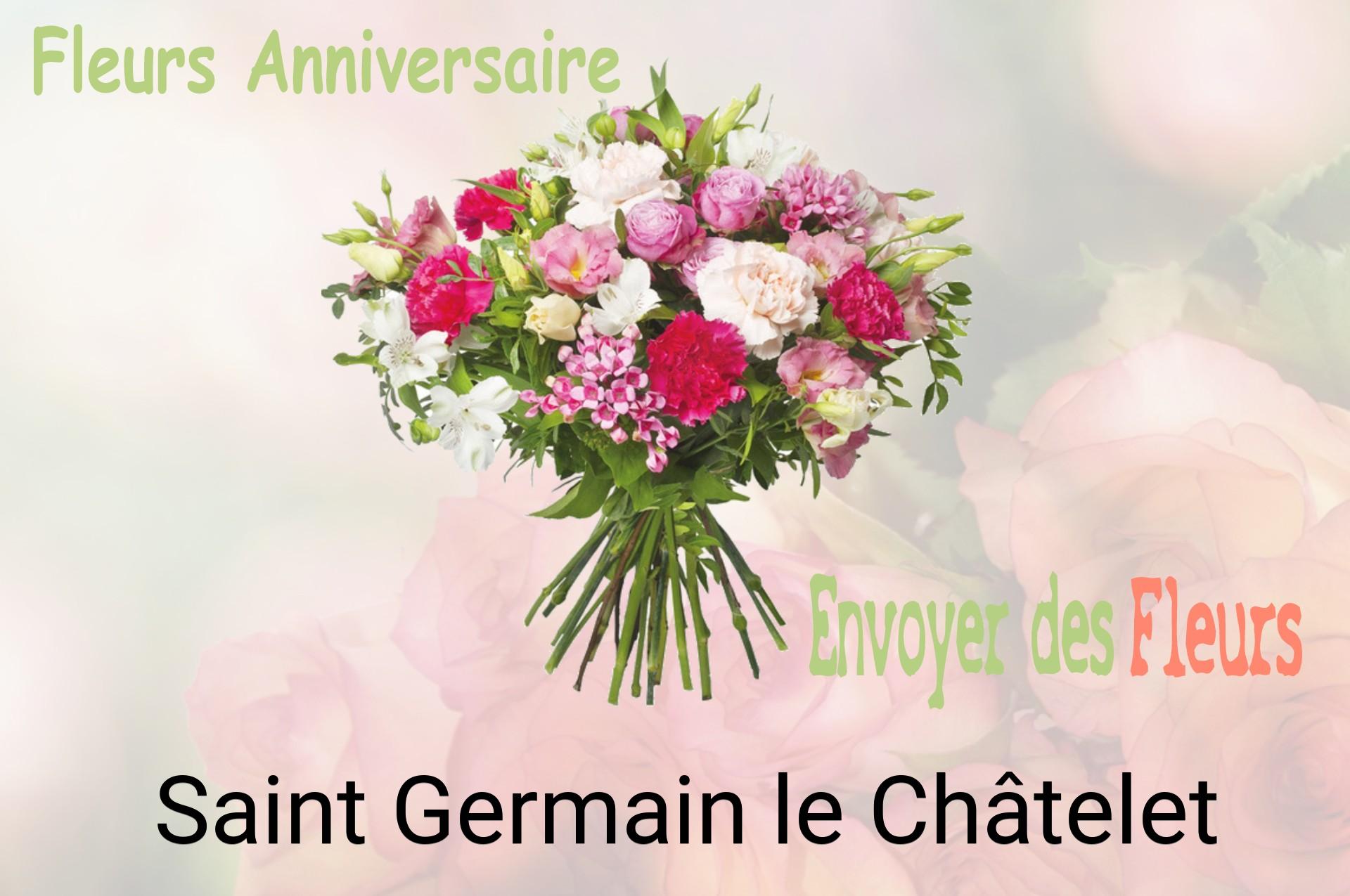 Bouquet de fleurs d’anniversaire livré à Saint-Germain-le-Châtelet