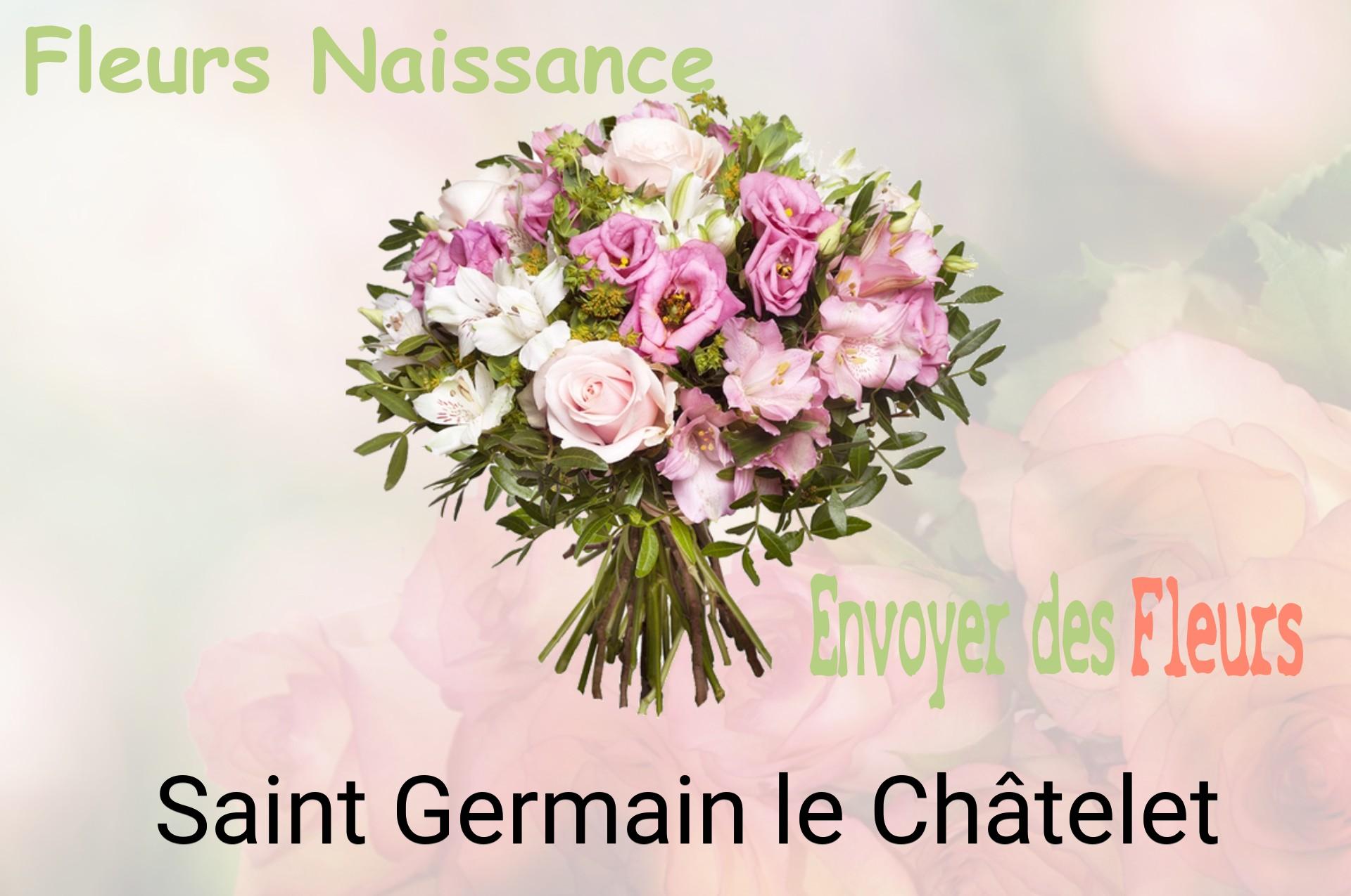 Bouquet de fleurs de naissance livré à Saint-Germain-le-Châtelet