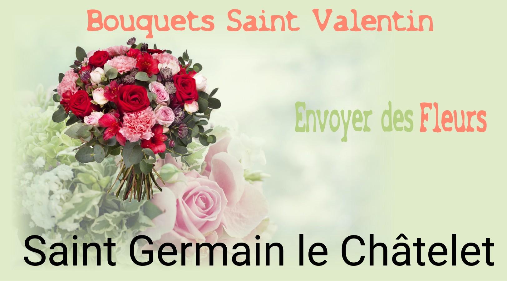 Roses de Saint-Valentin livrées à Saint-Germain-le-Châtelet